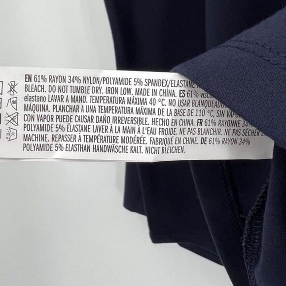 Pomander Place by Tuckernuck Navy Blue Sue Sweatshirt Dress - Picture 4 of 9